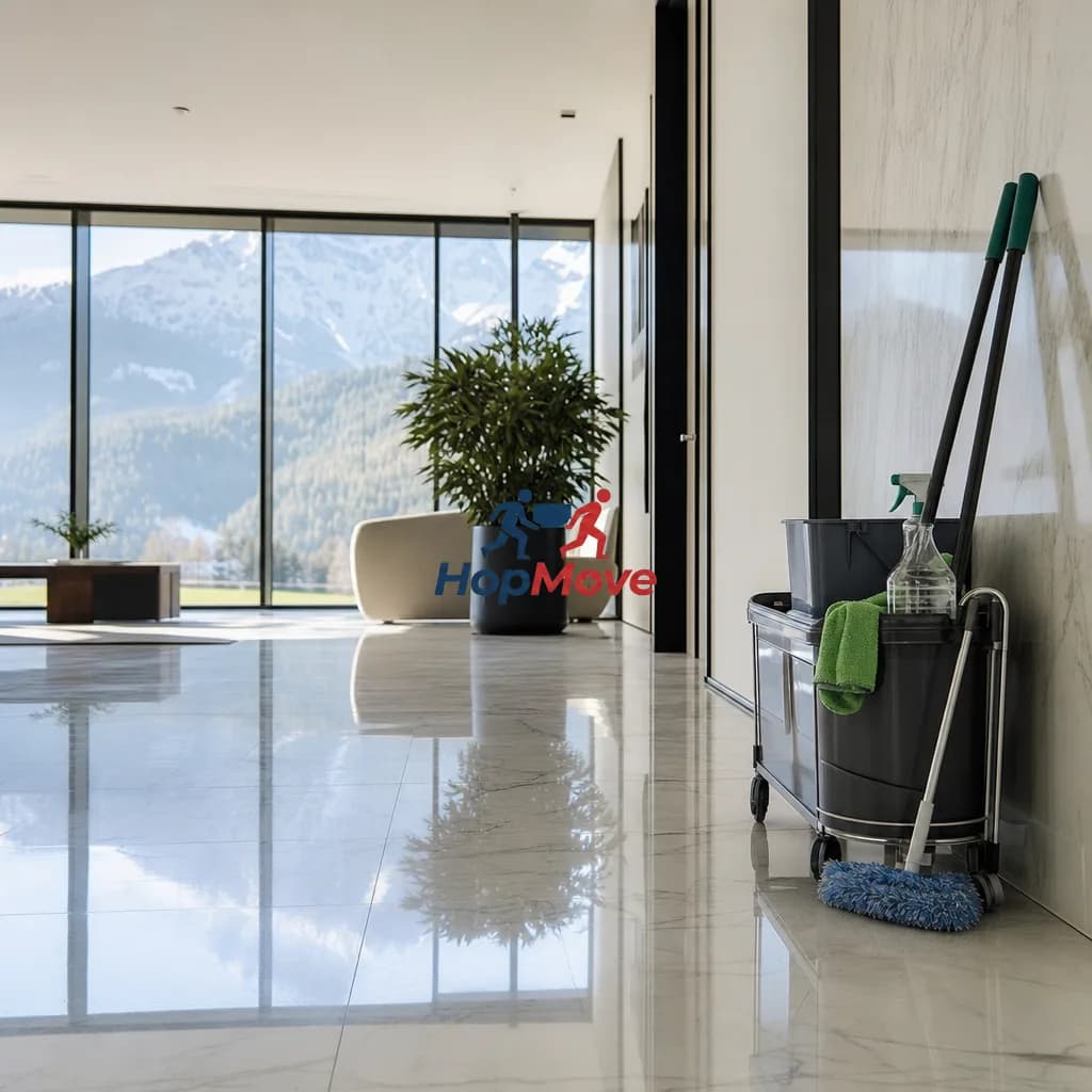 Cleaning Apartment in Aire-la-Ville
