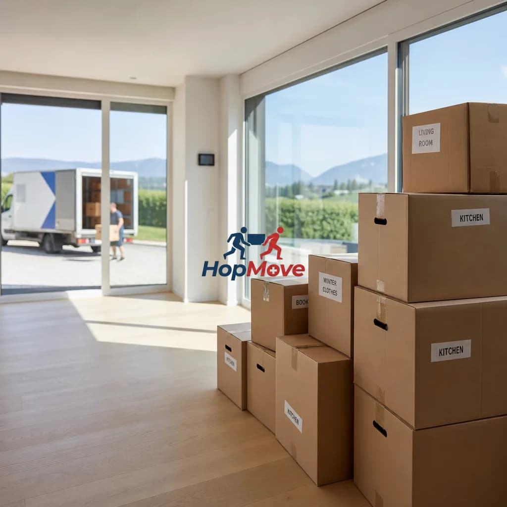 Stress-free moving services in Collex-Bossy, Switzerland