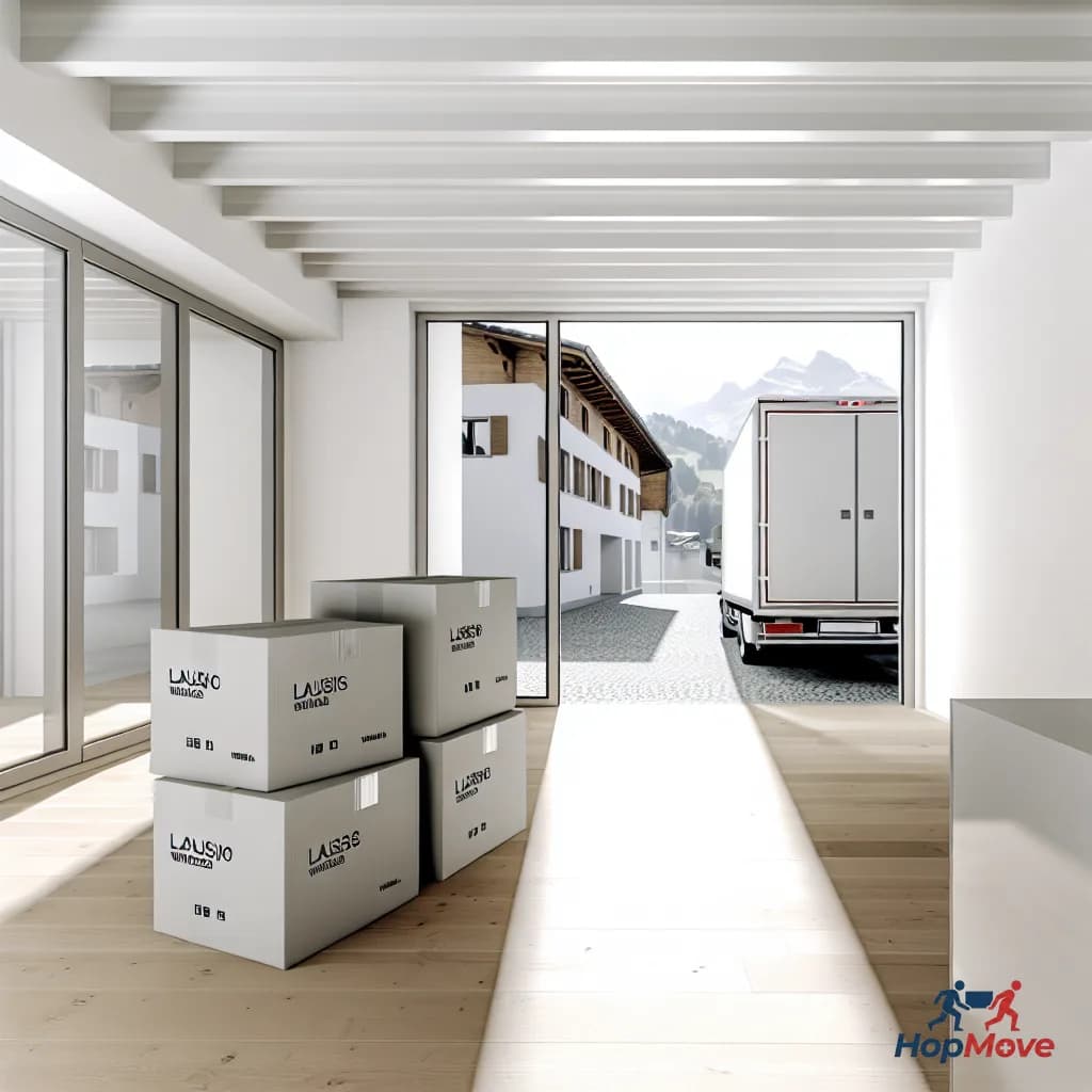 Professional moving services in Lausanne, Switzerland.