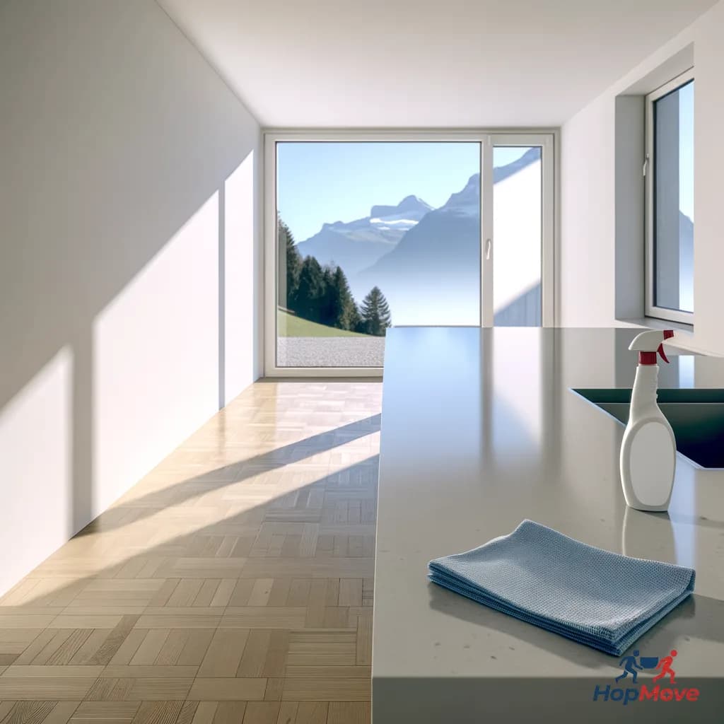 Professional cleaning services in Onex, Switzerland for end-of-tenancy and office transitions.